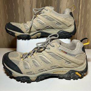 Merrell Moab Ventilator Continuum Hiking Shoes Women’s 10 Taupe Brown J86612